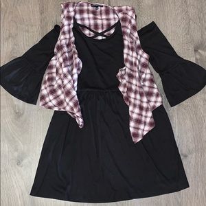 Girls dress with vest